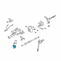 OEM Toyota Tundra Intermed Shaft Diagram - 45860-0C010