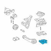 OEM Toyota Prius Bracket Diagram - 12313-21020