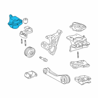 OEM 2001 Toyota Prius Insulator Diagram - 12305-21120