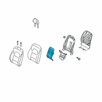 OEM Kia Sportage Heater-Front Seat Ba Diagram - 88390D7020