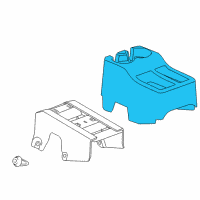 OEM 2013 Chevrolet Impala Console Diagram - 22886629