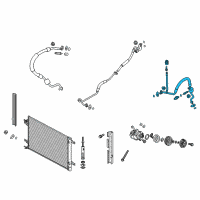 OEM 2013 Ford F-350 Super Duty Hose & Tube Assembly Diagram - BC3Z-19972-C