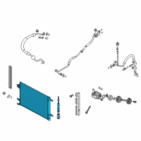 OEM 2013 Ford F-250 Super Duty Condenser Diagram - BC3Z-19712-B