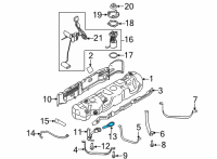 OEM 2020 Ford Transit-350 Filler Tube Diagram - 8U5Z-17B068-M