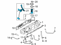 OEM 2021 Ford Transit-150 SENDER AND PUMP ASY Diagram - LK4Z-9H307-C