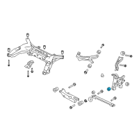 OEM Ford Five Hundred Knuckle Front Bushing Diagram - 5F9Z-5A638-BA