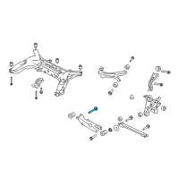 OEM Ford Taurus X Lower Control Arm Bolt Diagram - -W710804-S439
