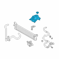 OEM 2020 Lexus LC500h Tank Assembly, Inverter Diagram - G91H0-11010