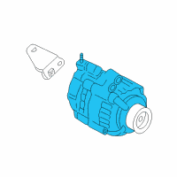 OEM Honda Alternator, Core Id (104210-5910 9764219-591) (Reman) (Denso) Diagram - 06311-R70-505RM