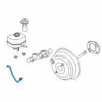 OEM BMW Vacuum Pipe Diagram - 11-66-7-564-502