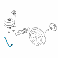 OEM 2013 BMW X6 Vacuum Pipe Diagram - 11-66-7-564-502