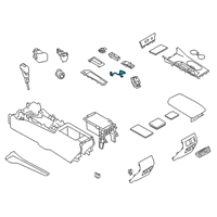 OEM 2020 Nissan Altima Bulb Diagram - 96942-6CA1A