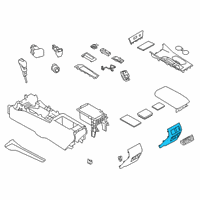 OEM Nissan Altima FINISHER Assembly-Console Diagram - 96932-6CA2A