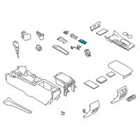 OEM 2022 Nissan Altima Slide Diagram - 96924-6CA0A