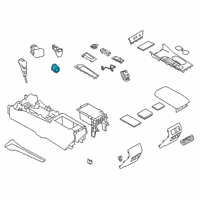 OEM 2020 Nissan Altima Switch Assy-Ignition Diagram - 25150-6CA0A