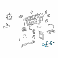 OEM 2013 Lexus LS460 Harness Assy, Air Conditioner, NO.2 Diagram - 82212-50110