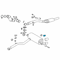 OEM 2022 BMW M5 Rubber Mounting Diagram - 18-30-8-631-988