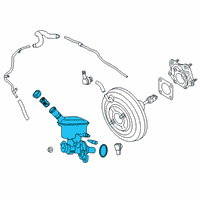 OEM 2020 Nissan Kicks Cylinder Assy-Brake Master Diagram - D6010-5RB0B