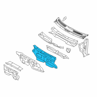 OEM 2011 Lincoln MKX Insulator Diagram - BT4Z-7801670-A