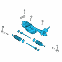OEM 2021 Ford Mustang Gear Assembly Diagram - JR3Z-3504-M