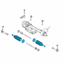 OEM 2015 Ford Mustang Boot Kit Diagram - FR3Z-3K661-A