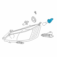 OEM 2015 Chevrolet City Express Socket Diagram - 19316426