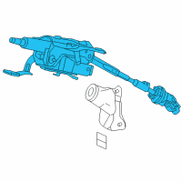 OEM Honda Accord Column Assembly, Steering Diagram - 53200-TA0-A12