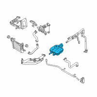 OEM 2015 Dodge Challenger Reservoir-COOLANT Diagram - 5181870AF