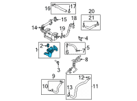 OEM 2021 Hyundai Accent Valve Assembly-EGR Diagram - 28410-2M330