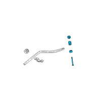 OEM 2003 Chrysler PT Cruiser Link-SWAY ELIMINATOR Diagram - 5272324AC