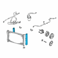 OEM 2005 Ford Expedition Condenser Seal Diagram - F75Z-19E572-DA