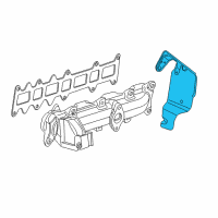 OEM Ram ProMaster 1500 Shield-Heat Diagram - 68226977AA