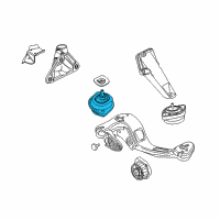 OEM 2007 BMW X3 Engine Mount Right Diagram - 22-11-3-421-296