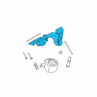 OEM 2009 Ford F-250 Super Duty Adapter Diagram - 7C3Z-6881-H