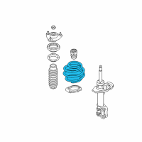 OEM 2020 Kia Cadenza Front Spring Diagram - 54630F6450