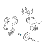 OEM 1991 Dodge Dakota Bearing-Differential Diagram - 4567025AB