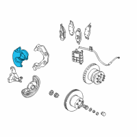 OEM 1989 Dodge D350 CALIPER-Disc Brake Diagram - R4313390