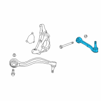 OEM 2016 Chevrolet Camaro Link Asm-Front Lower Control Rear Diagram - 23317366