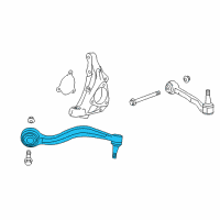 OEM Cadillac CT5 Front Lower Control Arm Diagram - 84051642