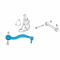 OEM 2022 Chevrolet Camaro Front Lower Control Arm Diagram - 84012306