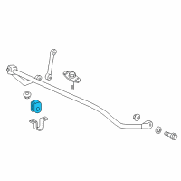 OEM 2022 Ford F-350 Super Duty Bushings Diagram - HC3Z-5484-B