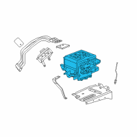 OEM Cadillac Module Diagram - 19117111