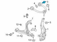 OEM Jeep Grand Cherokee L Screw-Hex Head Diagram - 6512994AA