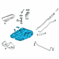 OEM 2021 Chevrolet Blazer Fuel Tank Diagram - 84900161