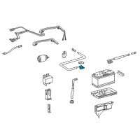 OEM 2009 Dodge Sprinter 2500 Terminal-Battery Diagram - 5120949AA