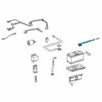 OEM 2004 Dodge Sprinter 3500 Battery Negative Wiring Diagram - 5120219AA