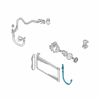 OEM 2006 Kia Optima Discharge Hose Diagram - 977622G000