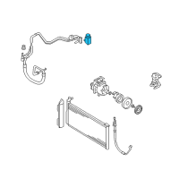 OEM Kia Optima Expansion Valve Assembly Diagram - 976262G000