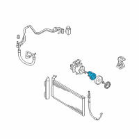 OEM 2007 Hyundai Santa Fe Coil-Field Diagram - 97641-3K220