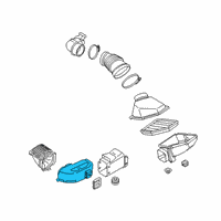 OEM 2021 BMW M5 Intake Duct Diagram - 13-71-7-852-378